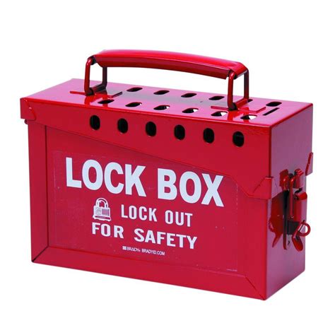 metal door lock box|lockable metal tool box.